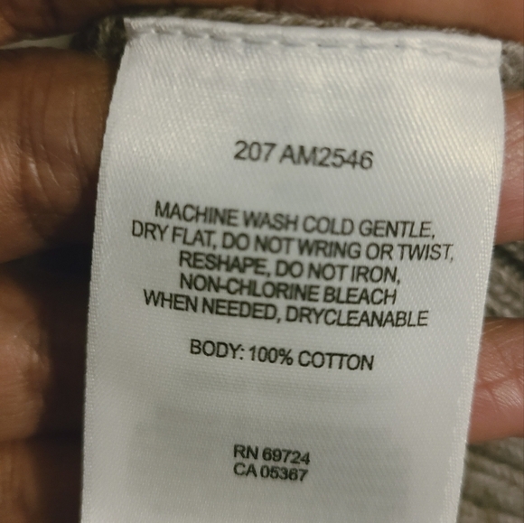 Columbia | Men's Gray Quarter Zip Ribbed Sweater (Size Medium) - Picture 4 of 11